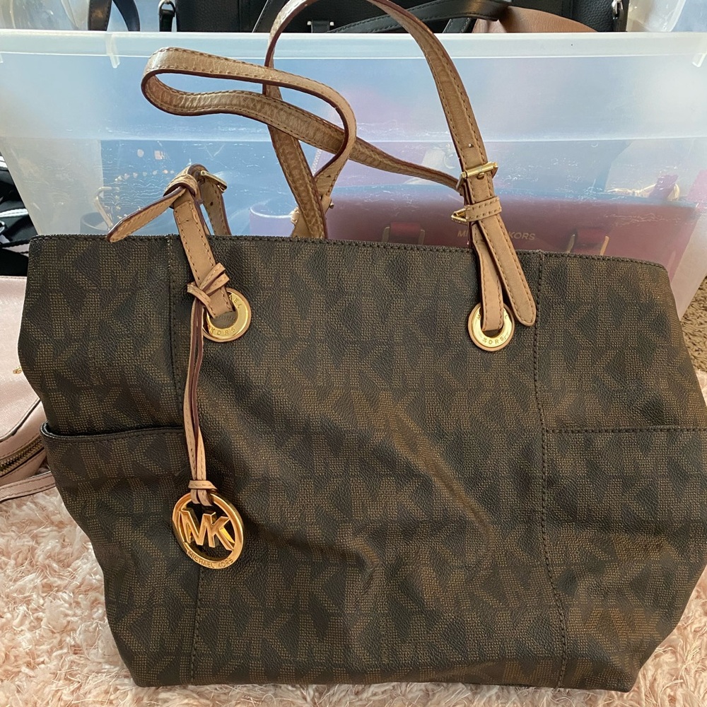 Brown MK Purse